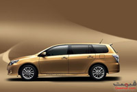 Toyota Fielder Dolden Color Side View