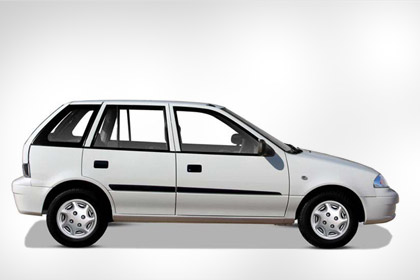 Suzuki Cultus White Color Picture