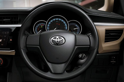 New Toyota Corolla GLi Steering Wheel