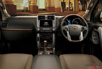 Toyota Prado 2013 Interior Front View