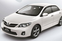 Toyota Corolla Altis 2012 White Color