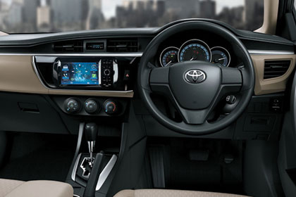 Toyota Corolla Altis 2017 Dashboard