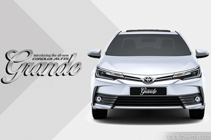 Toyota Corolla Altis Grande Medium Silver Color