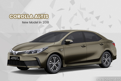 Toyota Corolla Altis 2018 in Bronze Mica Color