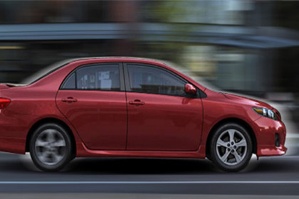 Toyota Corolla Ecotec 2012 Side View