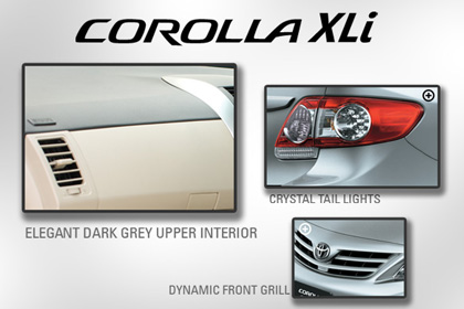 Toyota Corolla XLI 2014 Exterior And Interior Parts View