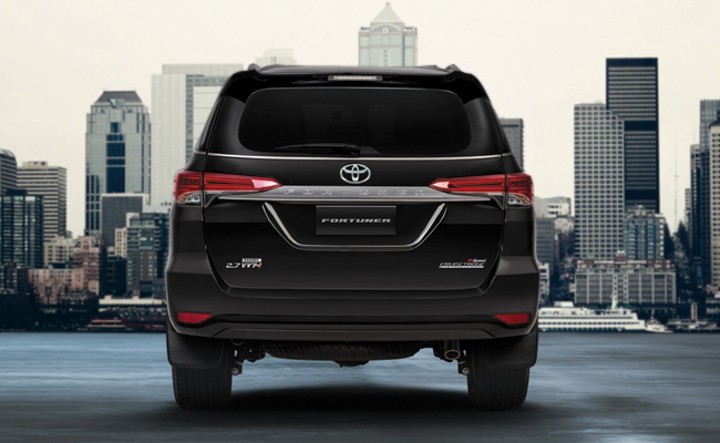 Toyota Fortuner Back Side