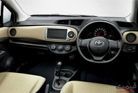 Toyota Vitz 2013 Steering Wheel View